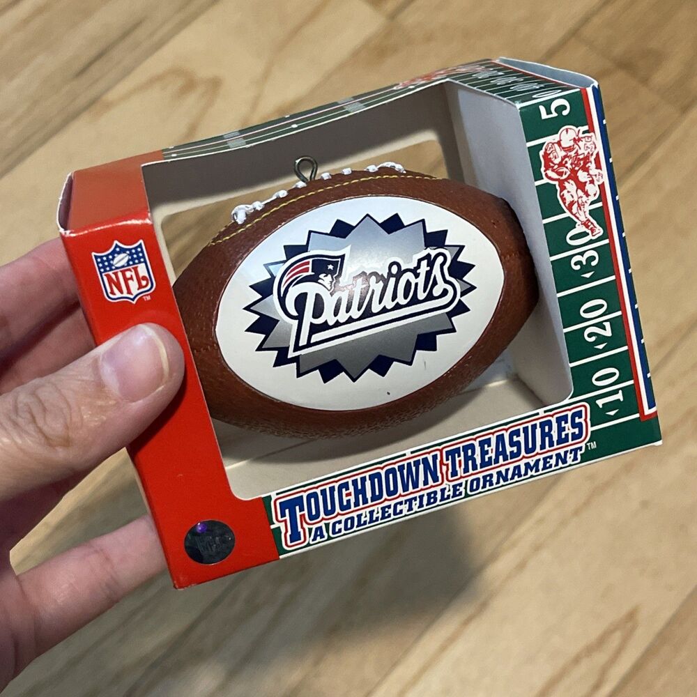 NFL Football New England Patriots Mini-Replica Ornament